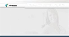 Desktop Screenshot of cvsciences.com